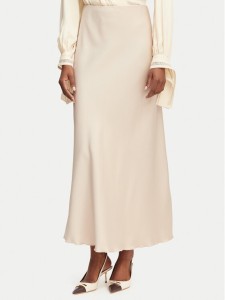 Rinascimento Spódnica maxi CFC0128467003 Beżowy Regular Fit