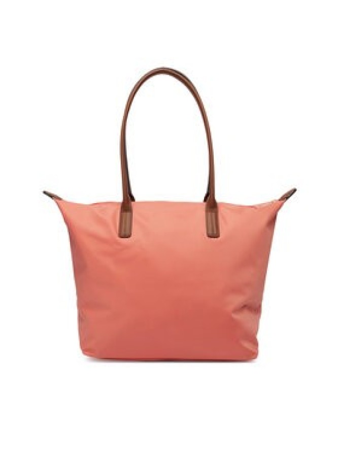 Tommy Hilfiger Torebka Popette Tote AW0AW17711 Koralowy