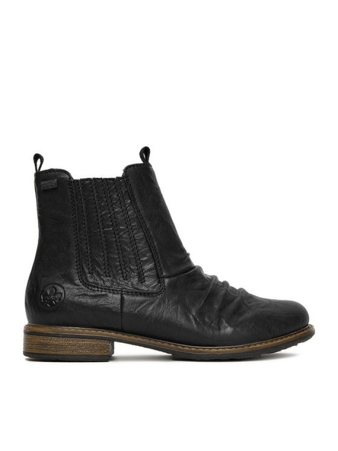 Rieker Botki 74855-00 Czarny