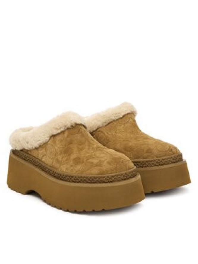 Coach Kapcie Cecelia Signature CCO36 Brązowy