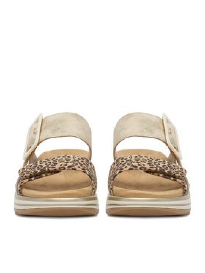 Remonte Klapki CEO-D1J61-91 Złoty