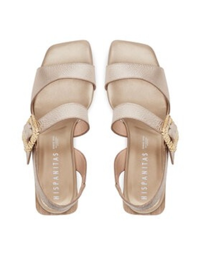 Hispanitas Sandały Miami HV253908 Złoty