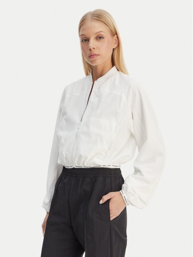 Tommy Jeans Kurtka bomber DW0DW22323 Biały Regular Fit