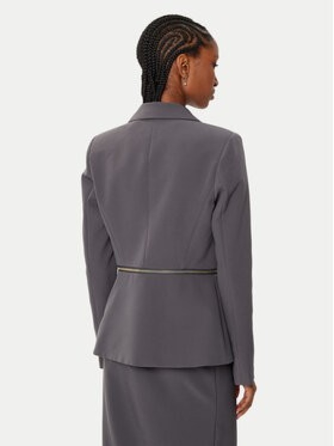 Rinascimento Marynarka CFC0121908003 Szary Regular Fit