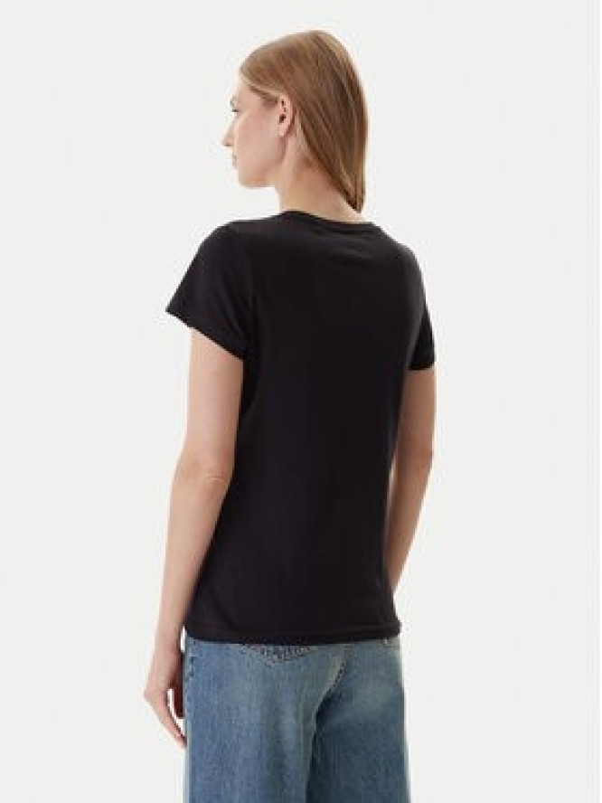 Mustang T-Shirt Loa 1016753 Czarny Slim Fit