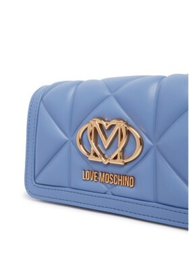 LOVE MOSCHINO Torebka JC5640PP1PLC0700 Niebieski