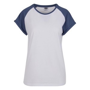 Koszulka damska Urban Classics Contrast Raglan