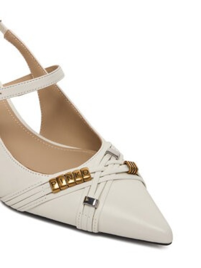 PINKO Czółenka Gloria 18 SD0489 P003 Biały