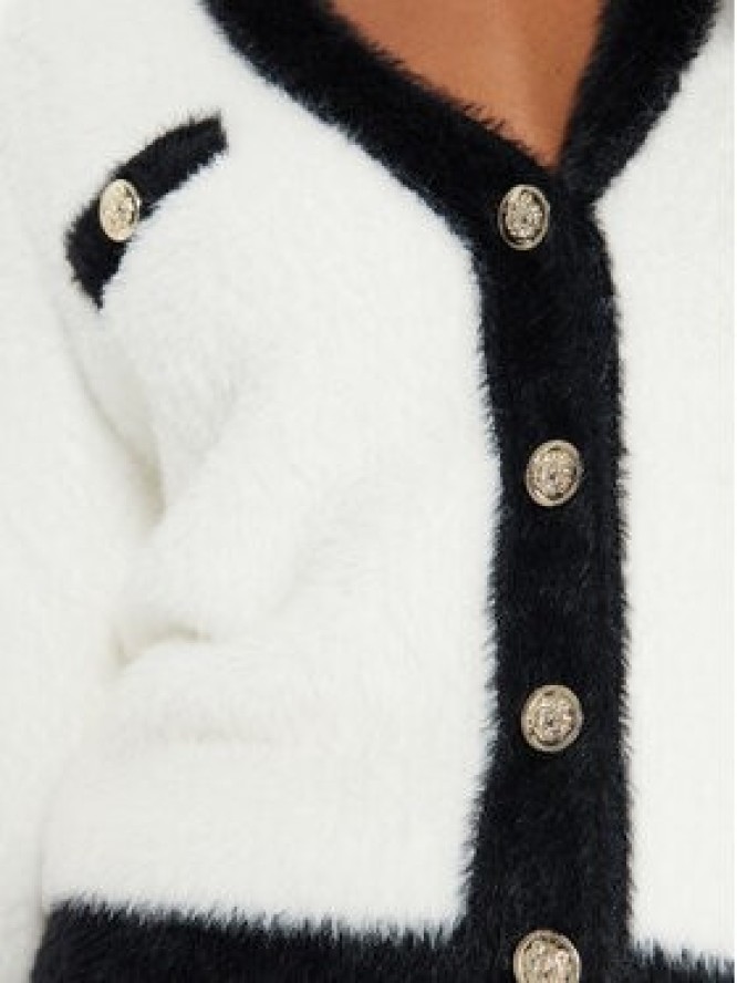 Morgan Kardigan 242-MOGUIN Biały Regular Fit