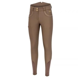 Bryczesy jeździeckie damskie EQ.QUEEN Bexley 24AW zimowe, z pełnym lejem