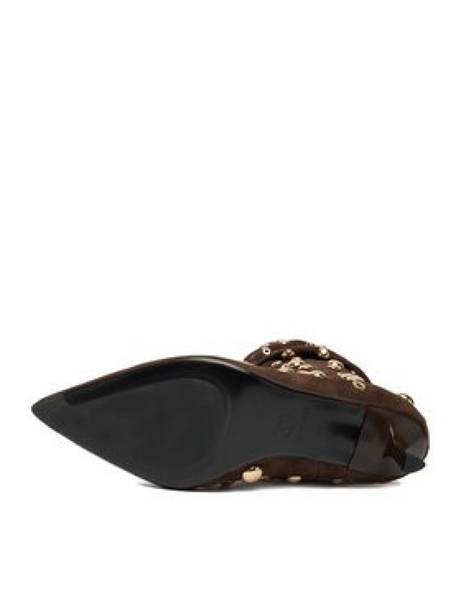 Eva Minge Botki EO-TESS-2117-05 Brązowy