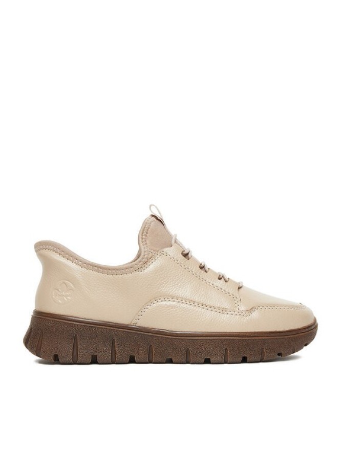 Rieker Sneakersy N1357-60 Beżowy