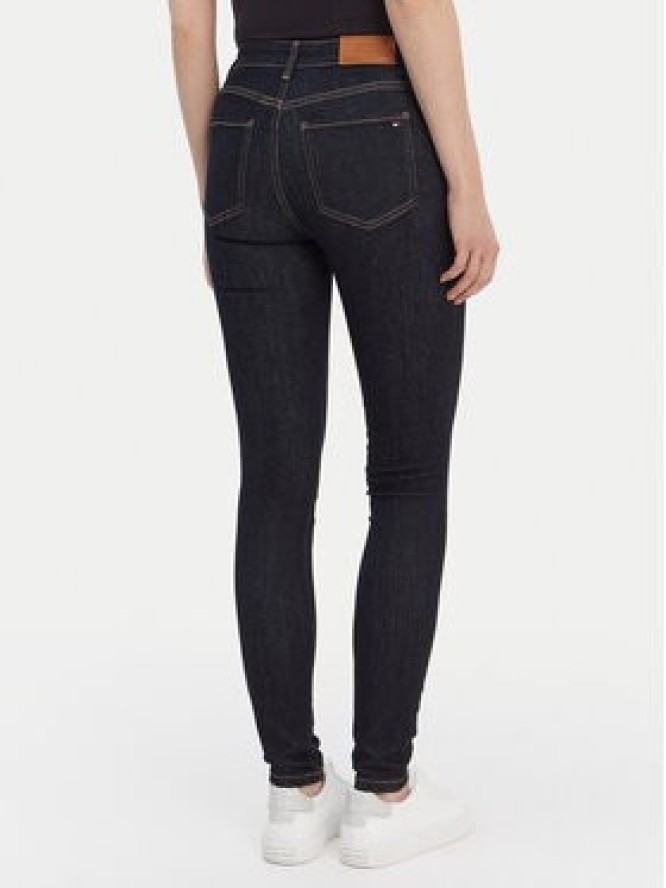 Tommy Hilfiger Jeansy Como WW0WW42487 Granatowy Skinny Fit