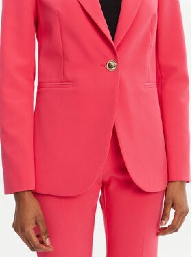 Rinascimento Marynarka CFC0122739003 Różowy Regular Fit