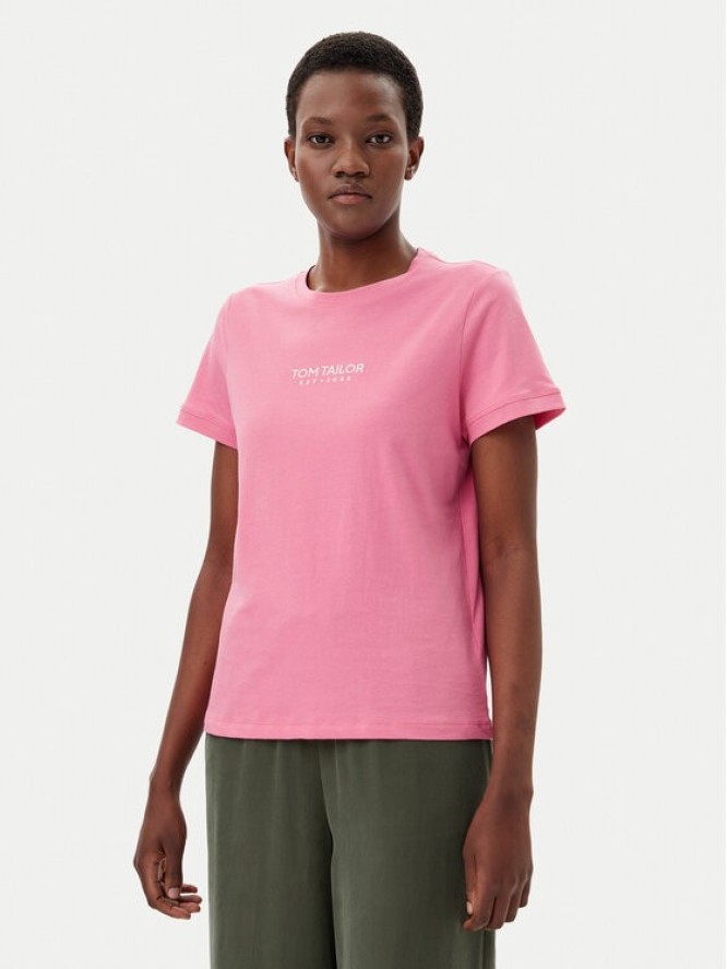 Tom Tailor T-Shirt 1045543 Różowy Regular Fit