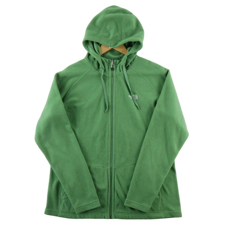 Second life - Kurtka polarowa damska The North Face zielona - Jak nowy