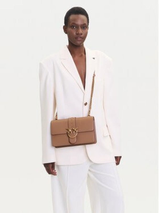 PINKO Torebka Love One Classic ST.CL Al 25-26 PLTT 105857 A0F1 Beżowy
