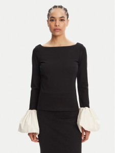 STAUD Bluzka Paige R24F1175PF Czarny Regular Fit