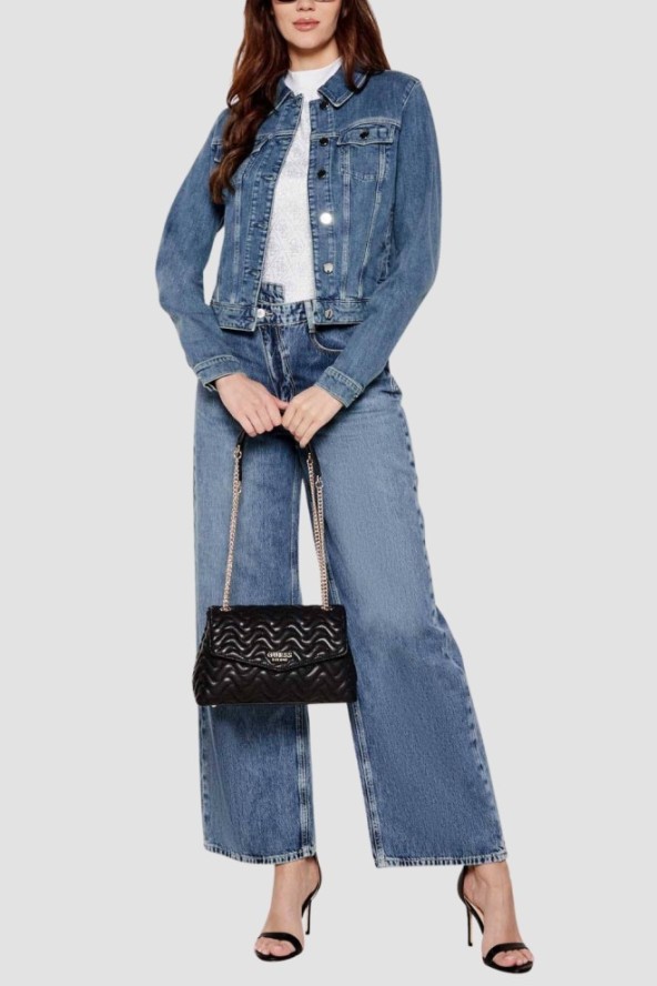 GUESS Czarna damska torebka Melisandra