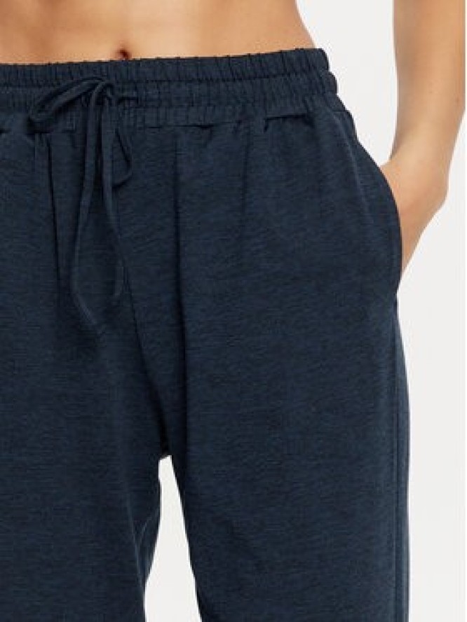 Girlfriend Collective Spodnie dresowe ReSet 6016 Granatowy Slim Fit