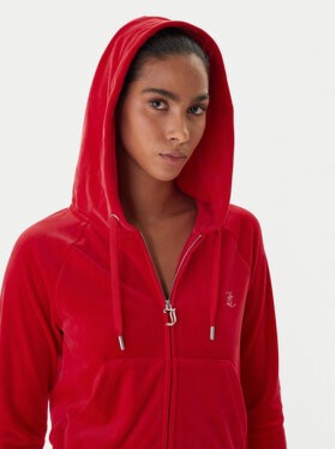 Juicy Couture Bluza Madison JCWAS225306 Czerwony Slim Fit
