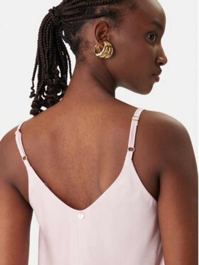 Rinascimento Top CFC0127685003 Różowy Regular Fit