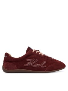 KARL LAGERFELD Sneakersy KL66122 Bordowy