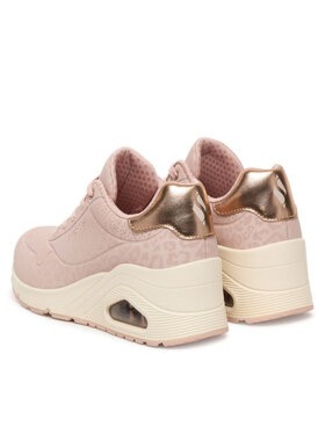 Skechers Sneakersy UNO Wedge - Safari Daze 177521/BLSH Różowy