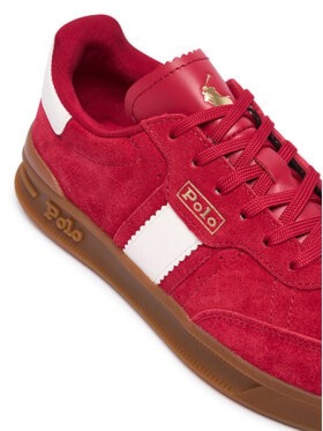 Polo Ralph Lauren Sneakersy 804956688013 Czerwony