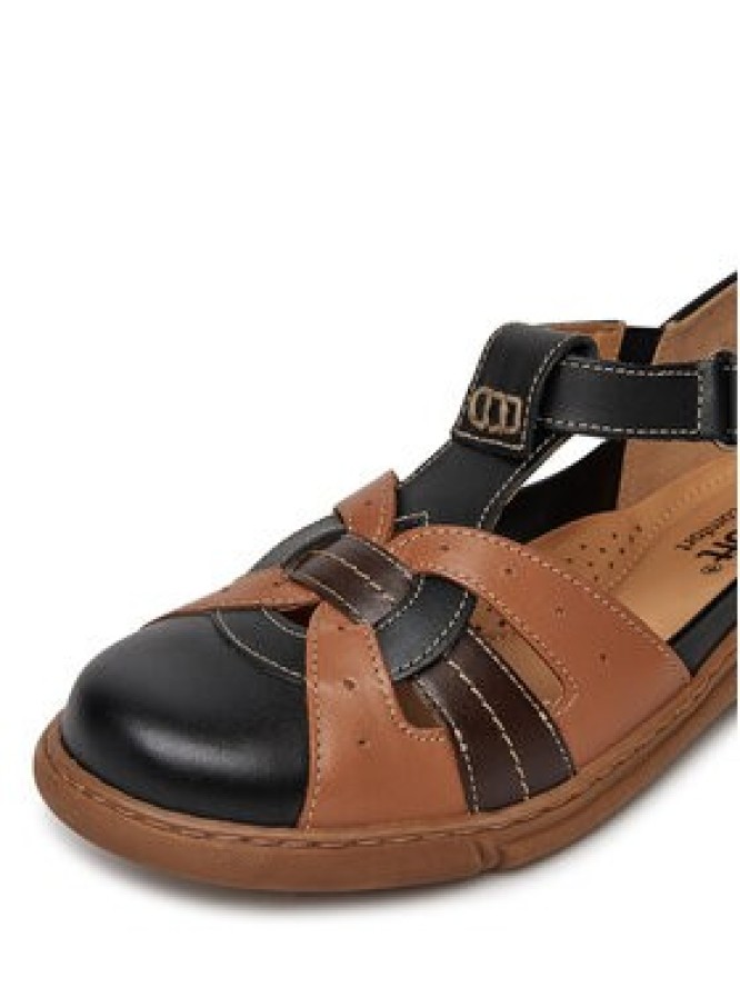 Go Soft Sandały WI23-YUMA-04 Brązowy