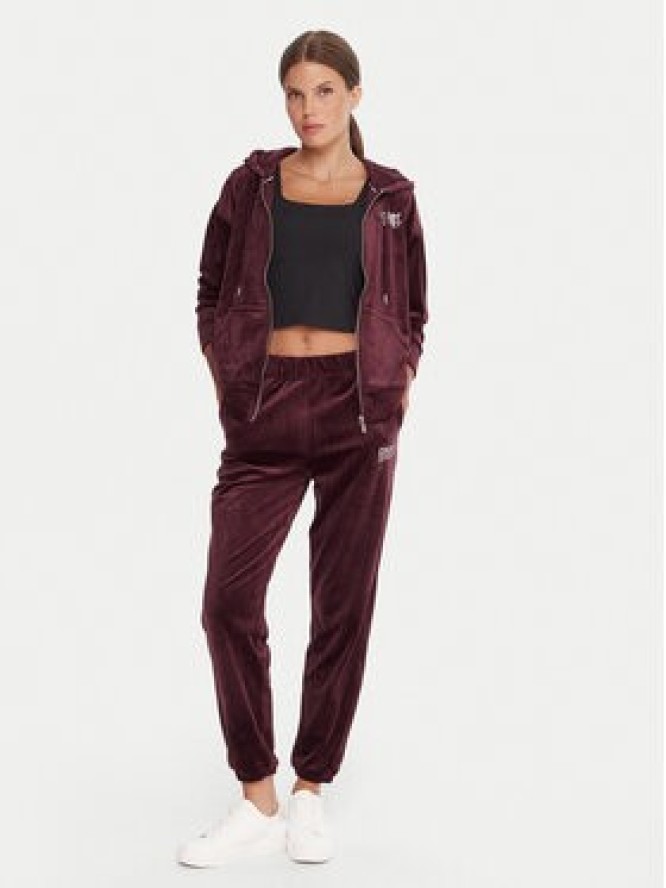 DKNY Sport Bluza DP5J9634 Bordowy Regular Fit