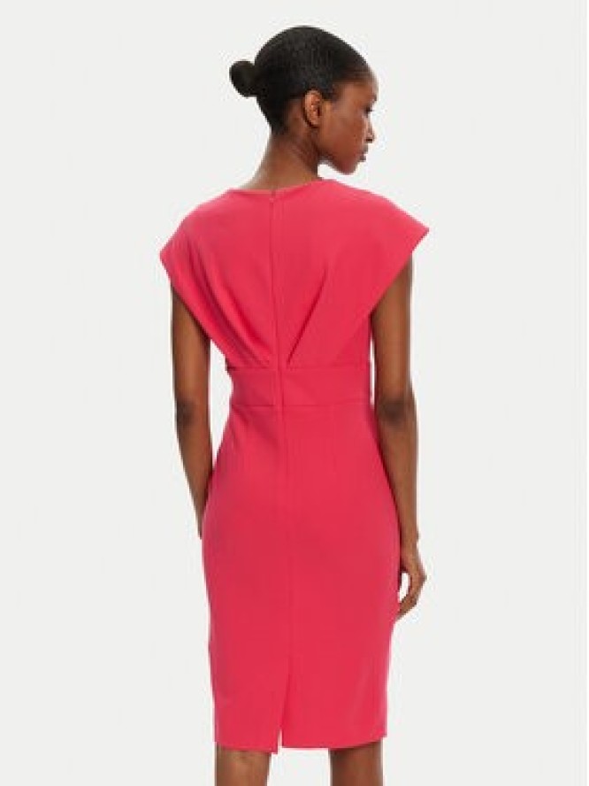 Rinascimento Sukienka koktajlowa CFC0122760003 Różowy Regular Fit