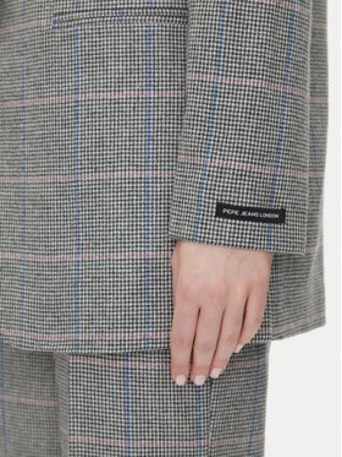 Pepe Jeans Marynarka Flavia PL402503 Szary Regular Fit