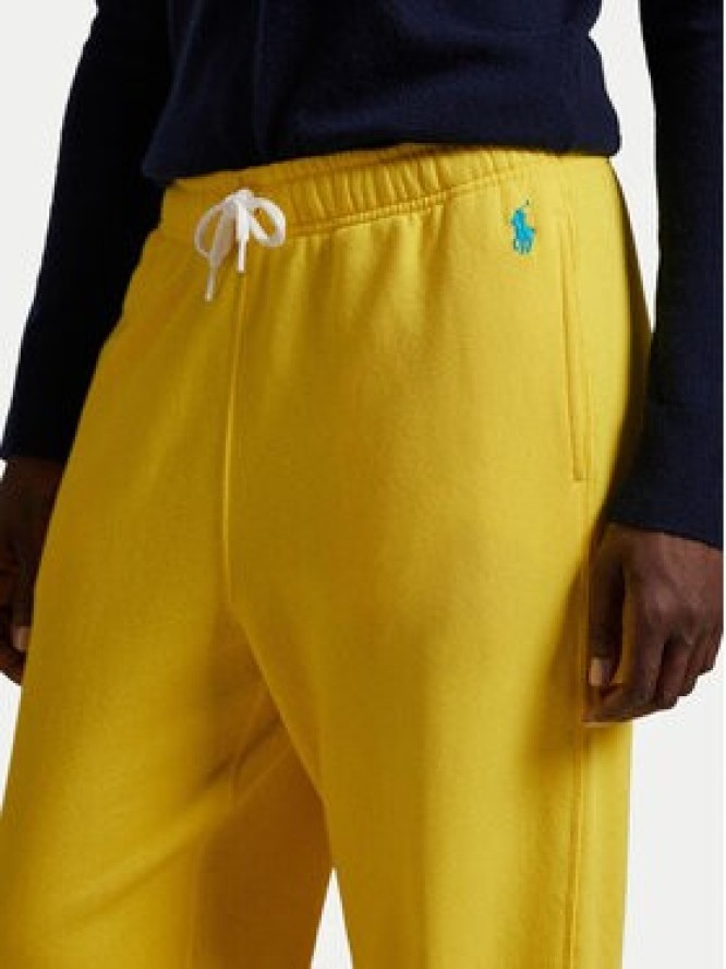 Polo Ralph Lauren Spodnie dresowe 211935585014 Żółty Regular Fit