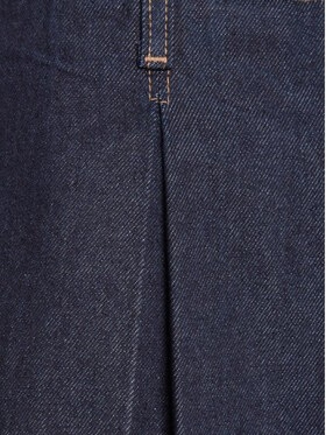 Calvin Klein Jeans Spódnica jeansowa LV047C717G Granatowy Regular Fit