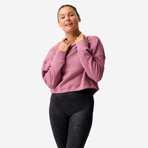 Bluza damska Domyos Gym & Pilates crop