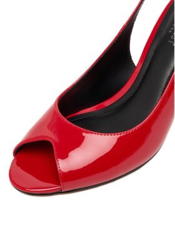 Nine West Sandały EO-TS6376-01 Czerwony ciemny