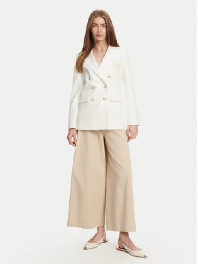 Marella Marynarka Baiocco 2513911024 Biały Slim Fit