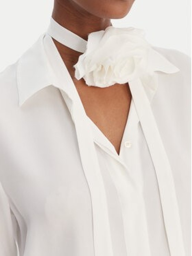 Marella Koszula Calca 2613111061 Biały Regular Fit