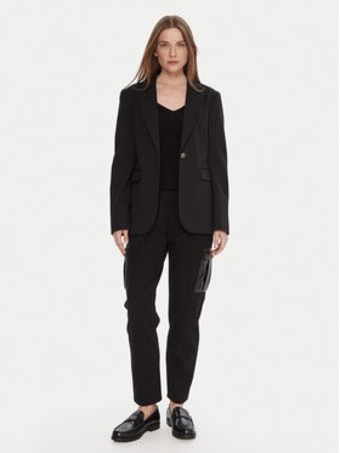 Gaudi Spodnie materiałowe 521BD24003 Czarny Slim Fit