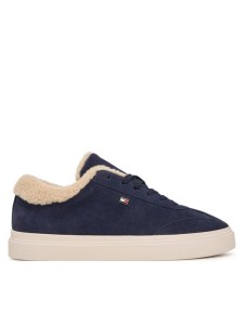 Tommy Hilfiger Sneakersy Th Chic Cupsole Wl FW0FW09597 Granatowy