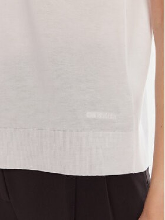 Calvin Klein T-Shirt LV044B206G Biały Regular Fit