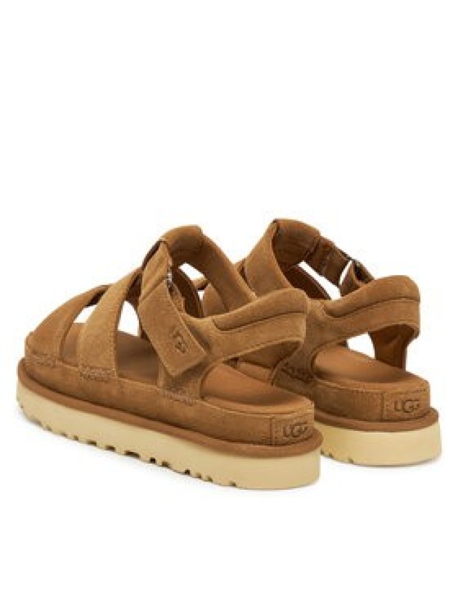 Ugg Sandały W Goldenstar Strap 1137890 Brązowy