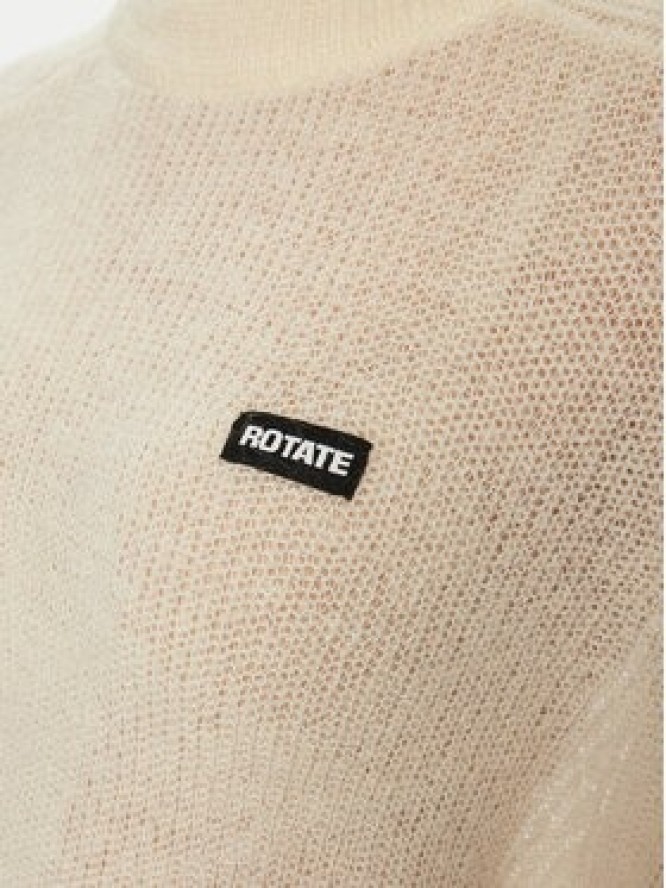 ROTATE Sweter 113769 Écru Regular Fit