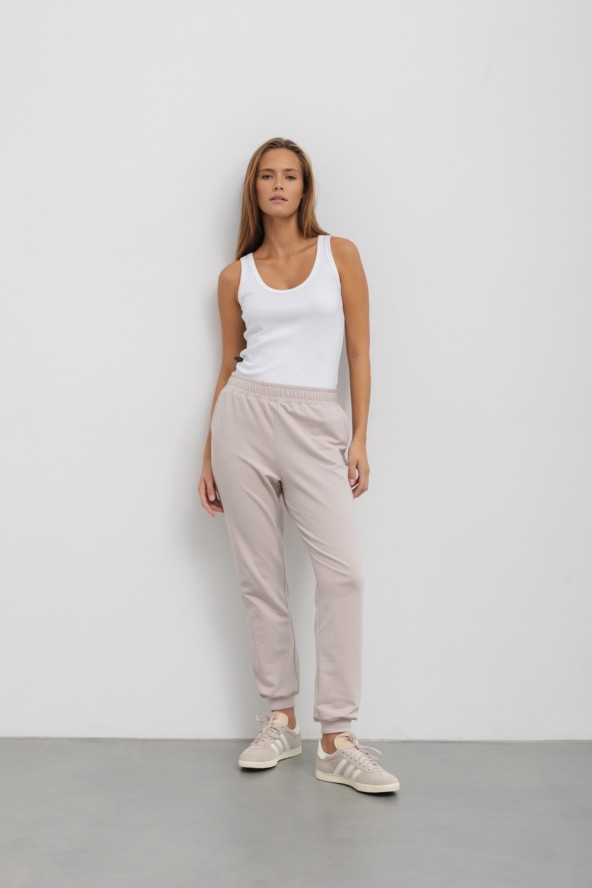 LEKKIE SPODNIE CELINE BEŻOWE XS - Flawless