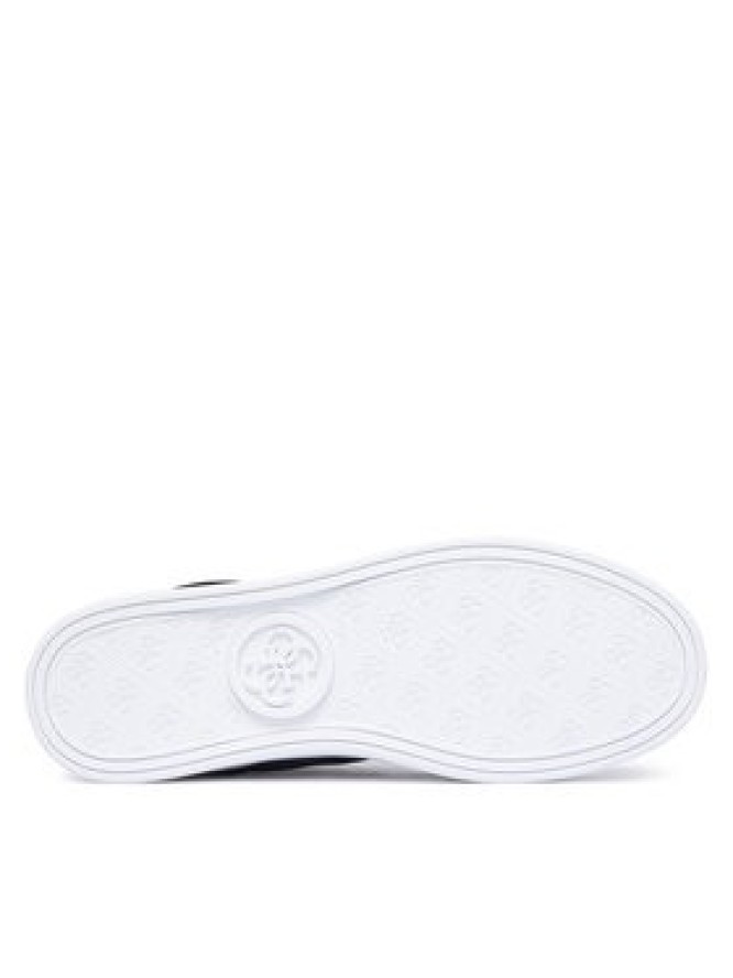 Guess Sneakersy FLTJAC LEA12 Czarny