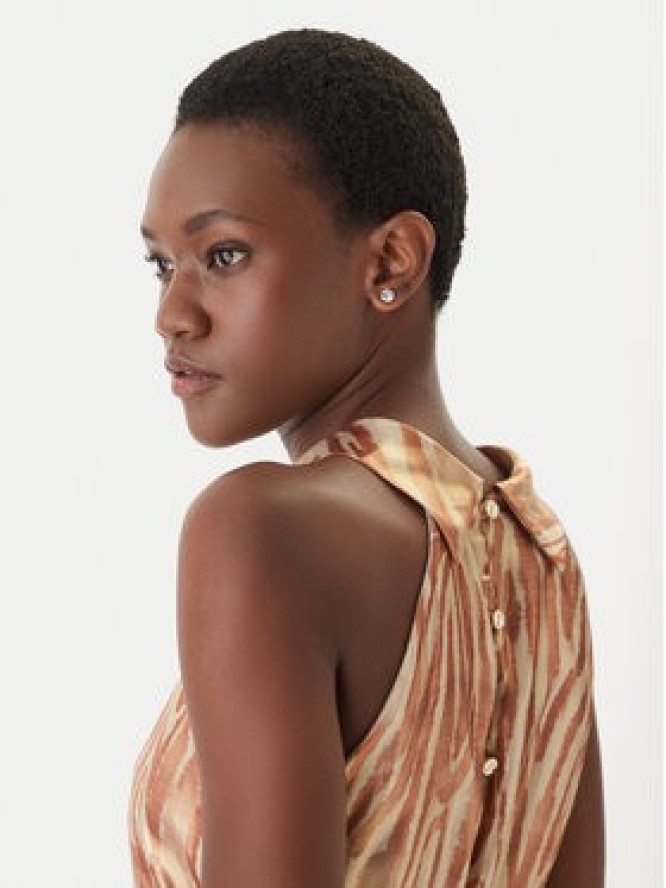 Artigli Sukienka wieczorowa ACAB004599 Brązowy Regular Fit