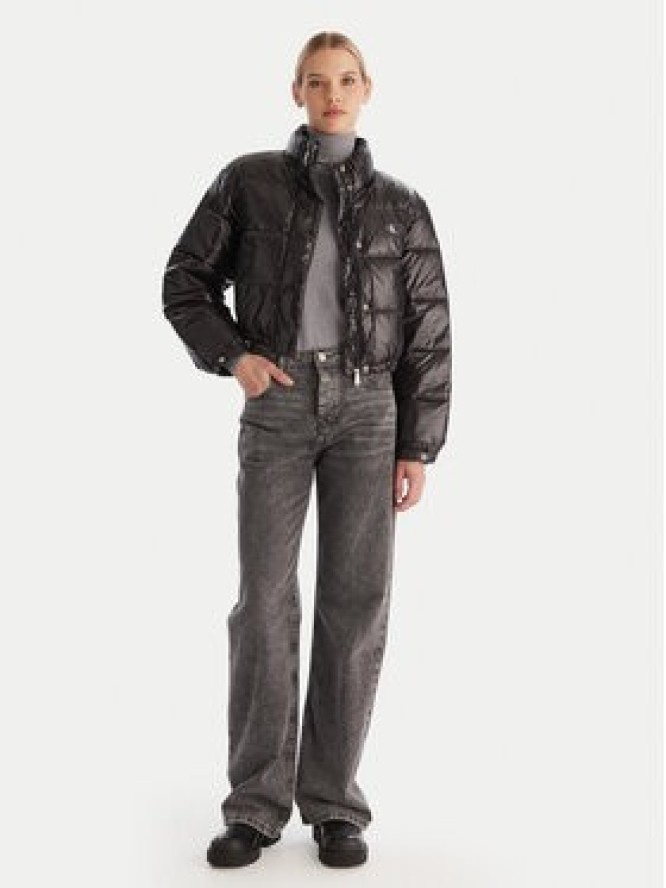 Calvin Klein Jeans Kurtka zimowa LV047D504G Czarny Regular Fit