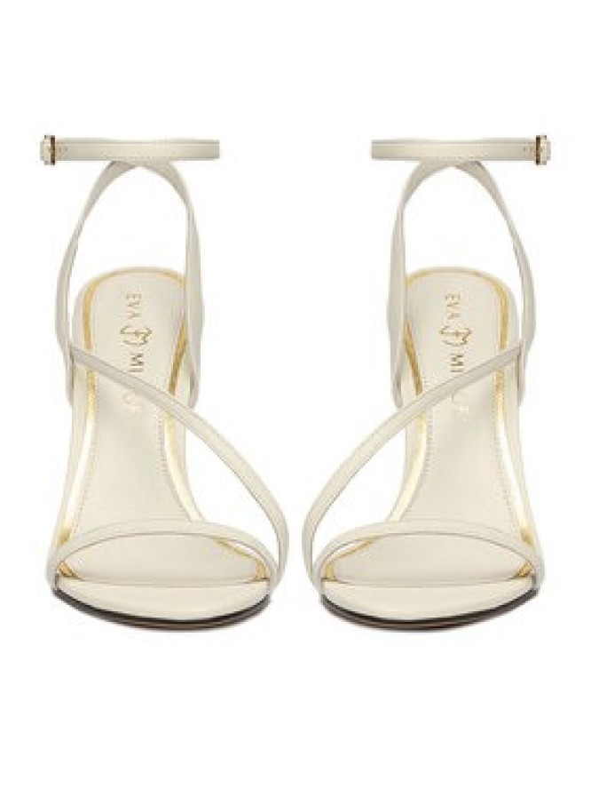 Eva Minge Sandały EO-TORI-LT2035-6 Biały