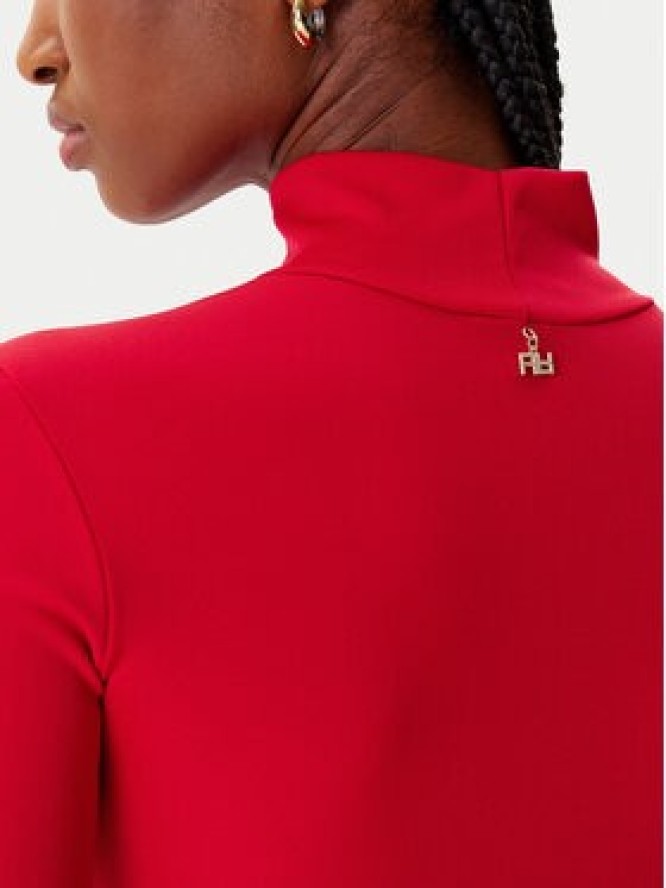 Artigli Sukienka koktajlowa ACAB003158 Czerwony Regular Fit